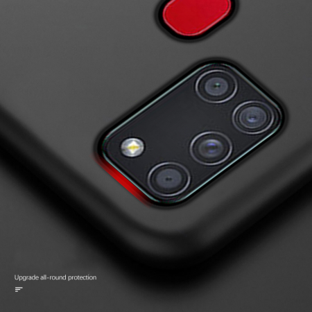 Husa Samsung Galaxy A21s, Soft Edge Silicone, Negru [4]