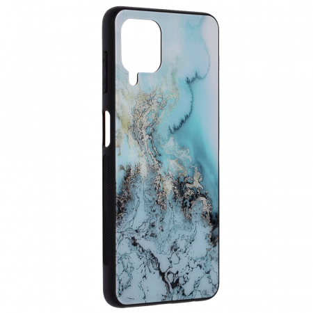 Husa Samsung Galaxy A22 4G, Glaze Series, Blue Ocean [2]