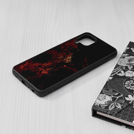 Husa Samsung Galaxy A22 4G, Glaze Series, Red Nebula [3]