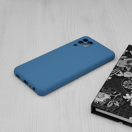 Husa Samsung Galaxy A22 4G, Soft Edge Silicone, Denim Blue [3]