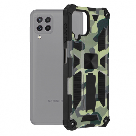 Galaxy A22 4G - Husa Samsung Galaxy A22 4G, Techsuit Blazor, Camo Lime