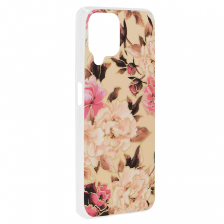 Husa Samsung Galaxy A22 4G, Techsuit Marble Series, Mary Berry Nude [1]