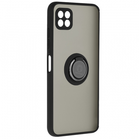 Husa Samsung Galaxy A22 5G cu inel suport stand magnetic, Negru [4]