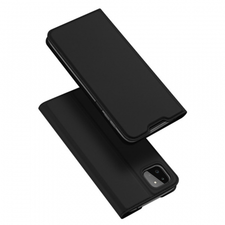 Galaxy A22 5G - Husa Samsung Galaxy A22 5G, Dux Ducis Skin Pro Flip Book, Negru