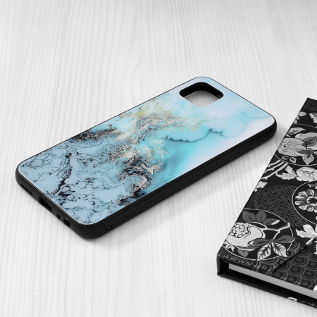 Husa Samsung Galaxy A22 5G, Glaze Series, Blue Ocean [3]