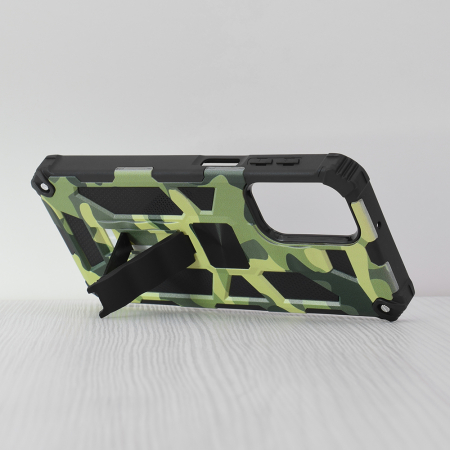 Husa Samsung Galaxy A23 4G / A23 5G, Techsuit Blazor, Camo Lime [1]