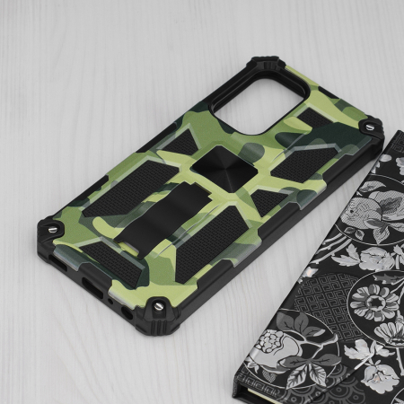 Husa Samsung Galaxy A23 4G / A23 5G, Techsuit Blazor, Camo Lime [4]