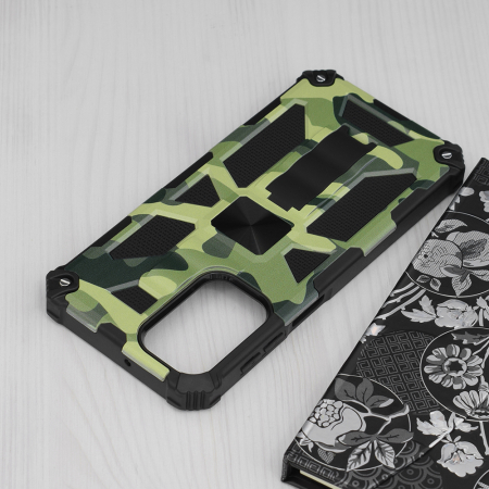 Husa Samsung Galaxy A23 4G / A23 5G, Techsuit Blazor, Camo Lime [5]