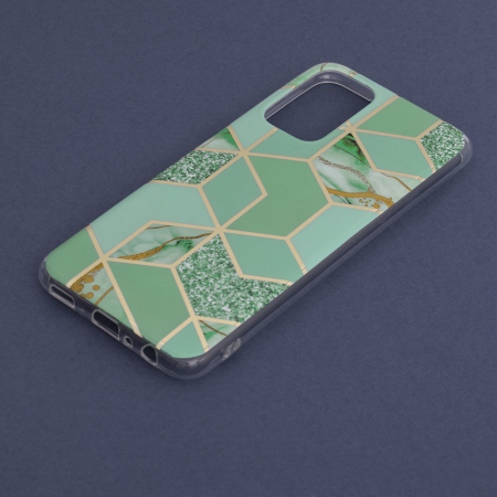 Husa Samsung Galaxy A23 4G / A23 5G, Techsuit Marble Series, Green Hex [4]
