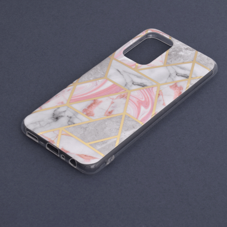Husa Samsung Galaxy A23 4G / A23 5G, Techsuit Marble Series, Pink Hex [4]