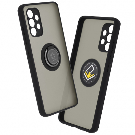 Galaxy A32 4G - Husa Samsung Galaxy A32 4G cu inel suport stand magnetic, Negru