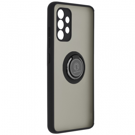 Husa Samsung Galaxy A32 4G cu inel suport stand magnetic, Negru [1]