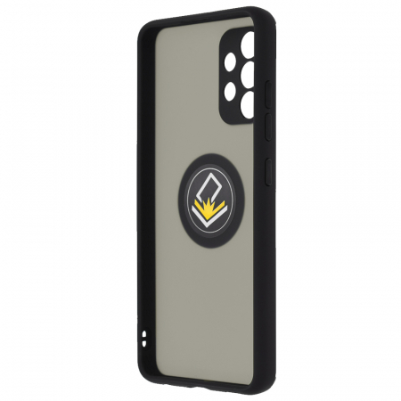 Husa Samsung Galaxy A32 4G cu inel suport stand magnetic, Negru [2]