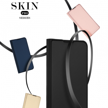 Husa Samsung Galaxy A32 4G, Dux Ducis Skin Pro Flip Book, Negru [4]