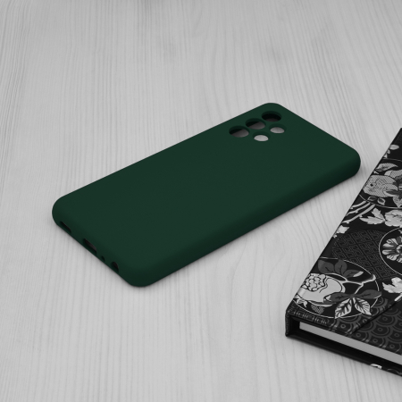 Husa Samsung Galaxy A32 4G, Soft Edge Silicone, Dark Green [3]