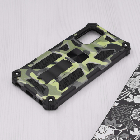 Husa Samsung Galaxy A32 4G, Techsuit Blazor, Camo Lime [1]
