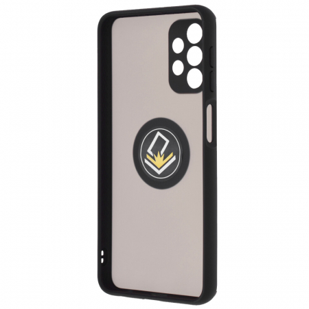 Husa Samsung Galaxy A32 5G cu inel suport stand magnetic, Negru [2]