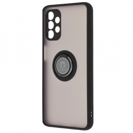 Husa Samsung Galaxy A32 5G cu inel suport stand magnetic, Negru [3]