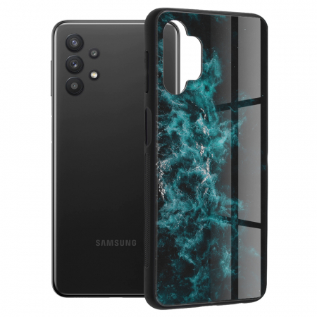 Galaxy A32 5G - Husa Samsung Galaxy A32 5G, Glaze Series, Blue Nebula
