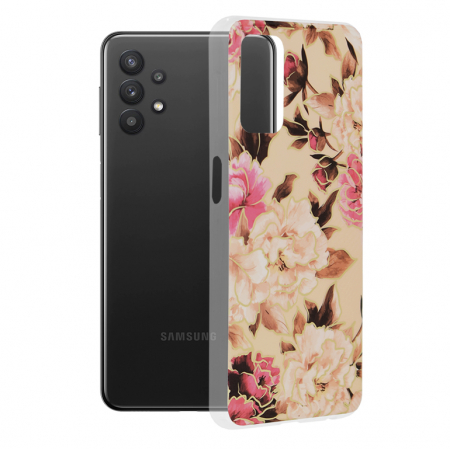 Galaxy A32 5G - Husa Samsung Galaxy A32 5G, Techsuit Marble Series, Mary Berry Nude