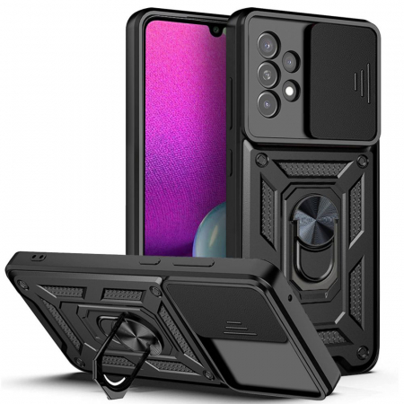 Galaxy A33 5G - Husa Samsung Galaxy A33 5G cu protectie camera Techsuit CamShield Series, Negru