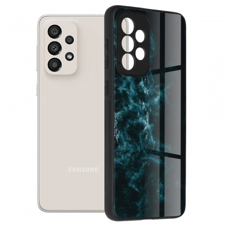 Galaxy A33 5G - Husa Samsung Galaxy A33 5G, Glaze Series, Blue Nebula
