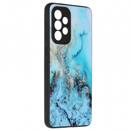 Husa Samsung Galaxy A33 5G, Glaze Series, Blue Ocean [5]