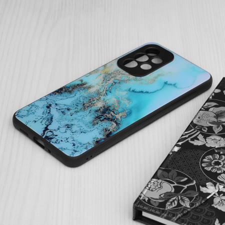Husa Samsung Galaxy A33 5G, Glaze Series, Blue Ocean [2]