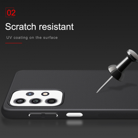 Husa Samsung Galaxy A33 5G, Nillkin Super Frosted Shield, Negru [3]
