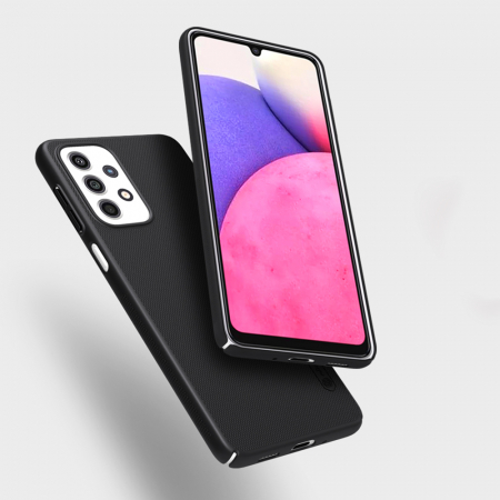 Husa Samsung Galaxy A33 5G, Nillkin Super Frosted Shield, Negru [1]