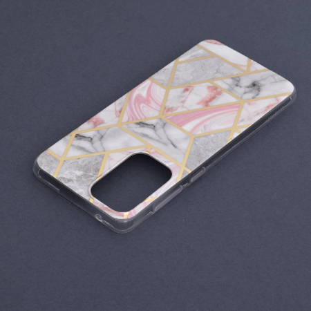 Husa Samsung Galaxy A33 5G, Techsuit Marble Series, Pink Hex [5]