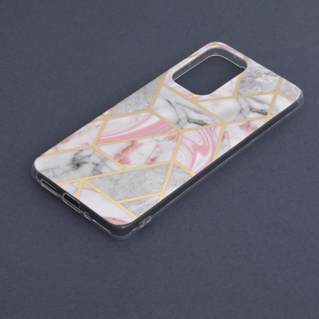 Husa Samsung Galaxy A33 5G, Techsuit Marble Series, Pink Hex [4]