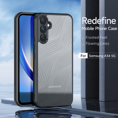Husa Samsung Galaxy A34 5G, Dux Ducis Aimo Series, Negru [4]