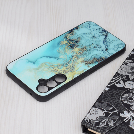 Husa Samsung Galaxy A34 5G, Glaze Series, Blue Ocean [3]