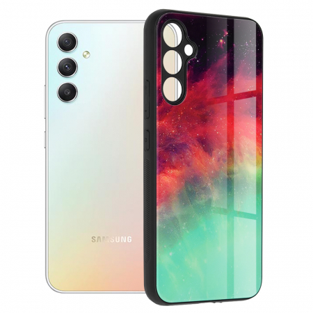 Galaxy A34 5G - Husa Samsung Galaxy A34 5G, Glaze Series, Fiery Ocean