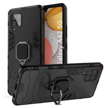 Galaxy A42 5G - Husa Samsung Galaxy A42 5G, Techsuit Shield Ring, Negru