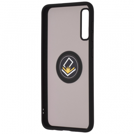 Husa Samsung Galaxy A50 cu inel suport stand magnetic, Negru [3]