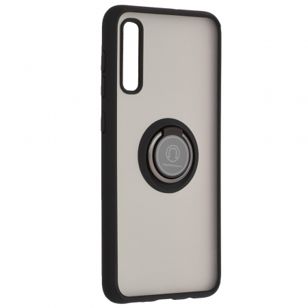 Husa Samsung Galaxy A50 cu inel suport stand magnetic, Negru [2]
