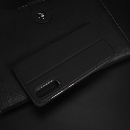 Husa Samsung Galaxy A50, Dux Ducis Skin Pro Flip Book, Negru [5]