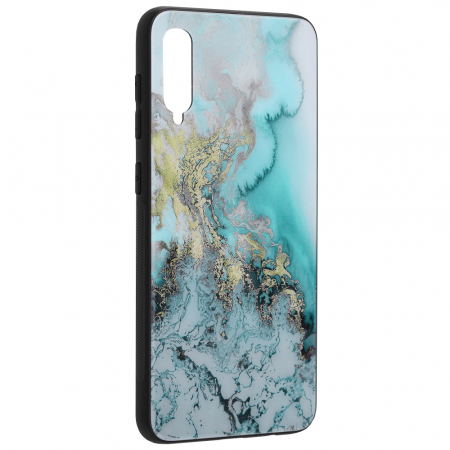 Husa Samsung Galaxy A50, Glaze Series, Blue Ocean [1]