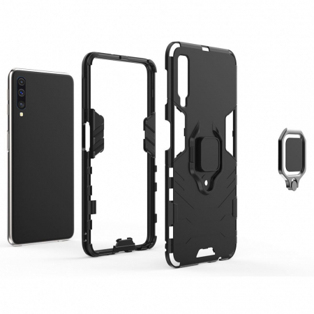 Husa Samsung Galaxy A50, Techsuit Shield Ring, Negru [5]