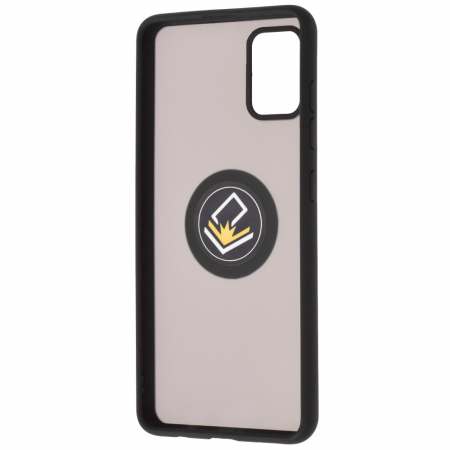 Husa Samsung Galaxy A51 cu inel suport stand magnetic, Negru [3]