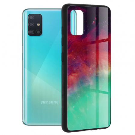Galaxy A51 - Husa Samsung Galaxy A51, Glaze Series, Fiery Ocean