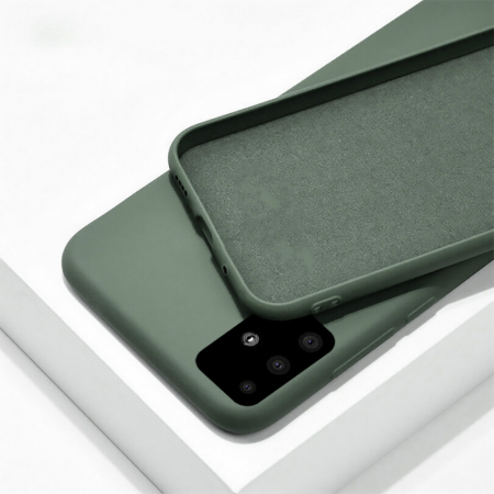 Husa Samsung Galaxy A51, Soft Edge Silicone, Dark Green [2]