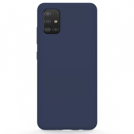 Husa Samsung Galaxy A51, Soft Edge Silicone, Denim Blue [3]