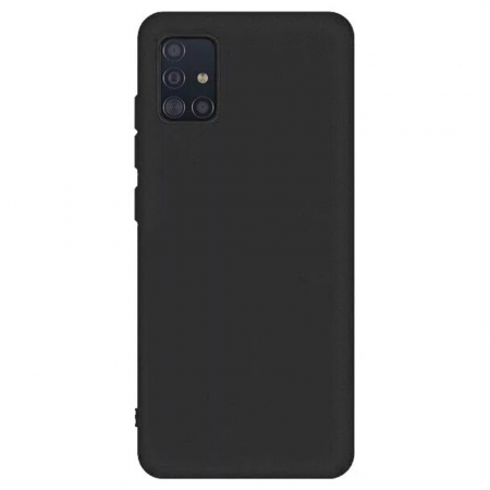 Husa Samsung Galaxy A51, Soft Edge Silicone, Negru [3]