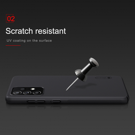 Husa Samsung Galaxy A52 5G, Nillkin Super Frosted Shield, Negru [5]