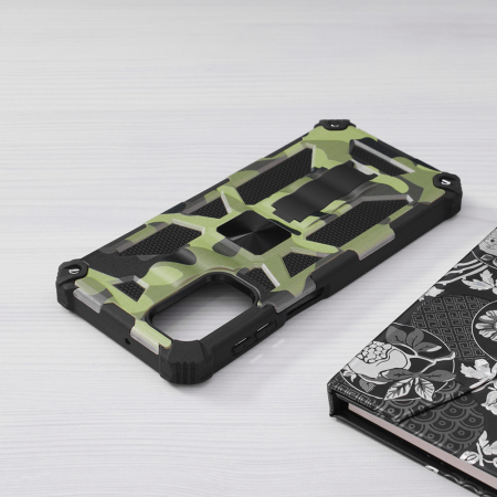 Husa Samsung Galaxy A52 5G, Techsuit Blazor, Camo Lime [4]