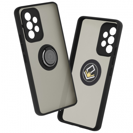 Samsung - Husa Samsung Galaxy A53 5G cu inel suport stand magnetic, Negru