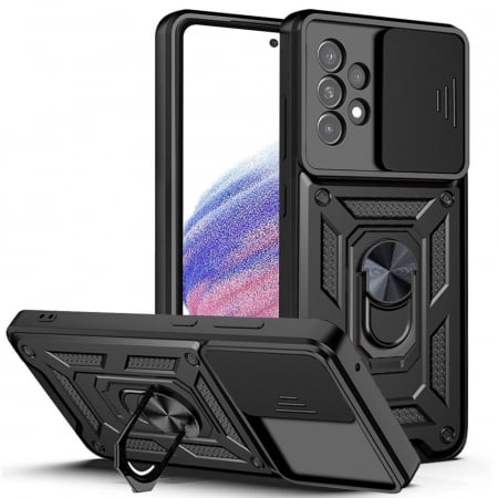 Galaxy A53 5G - Husa Samsung Galaxy A53 5G cu protectie camera Techsuit CamShield Series, Negru